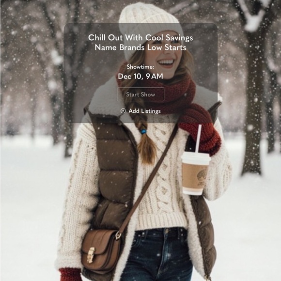 21-40 Winter Wonderland Wednesday Dec 10th 9am cdt BRAND NAMES Low Starts - Picture 1 of 1